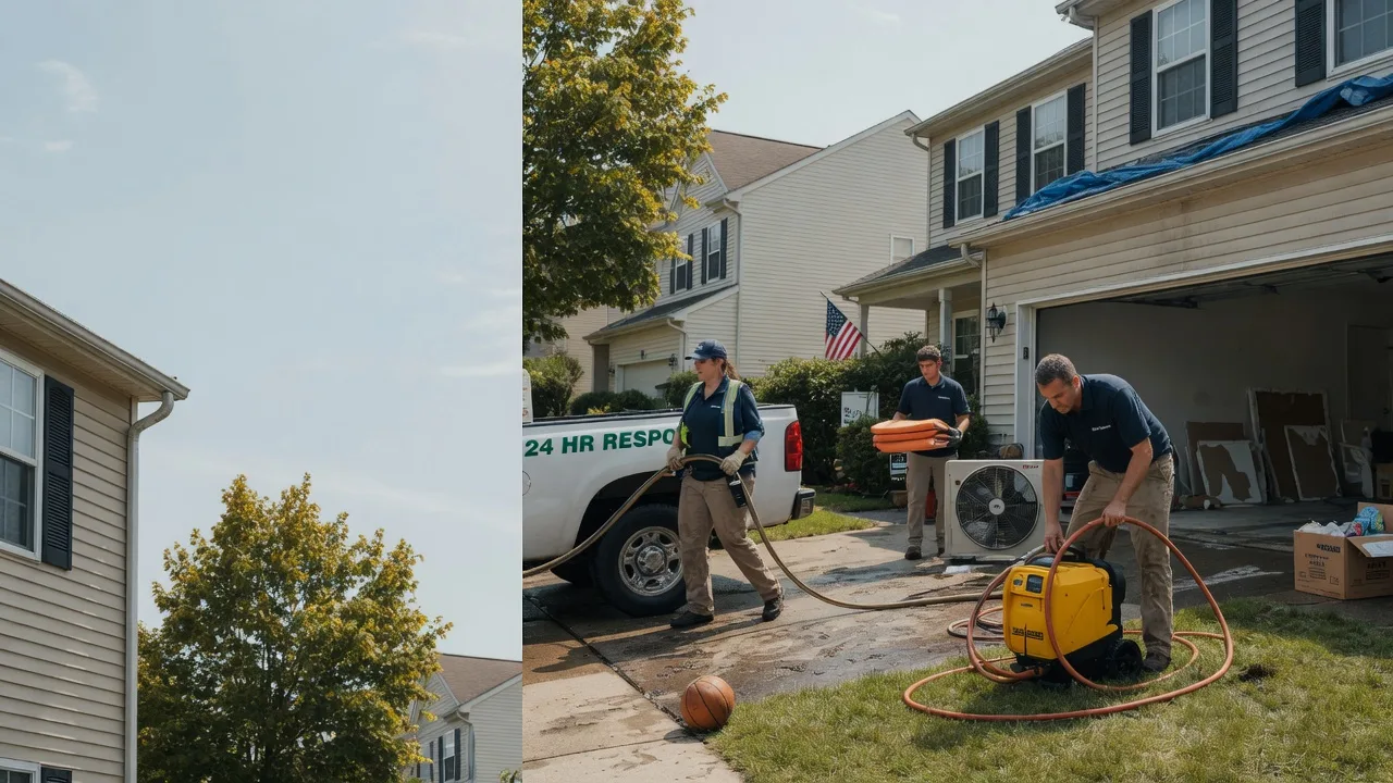 Emergency Water Damage Restoration in Rhodesdale, MD near me